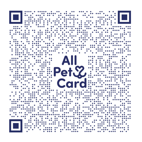 All Pet Card QR code<br />
